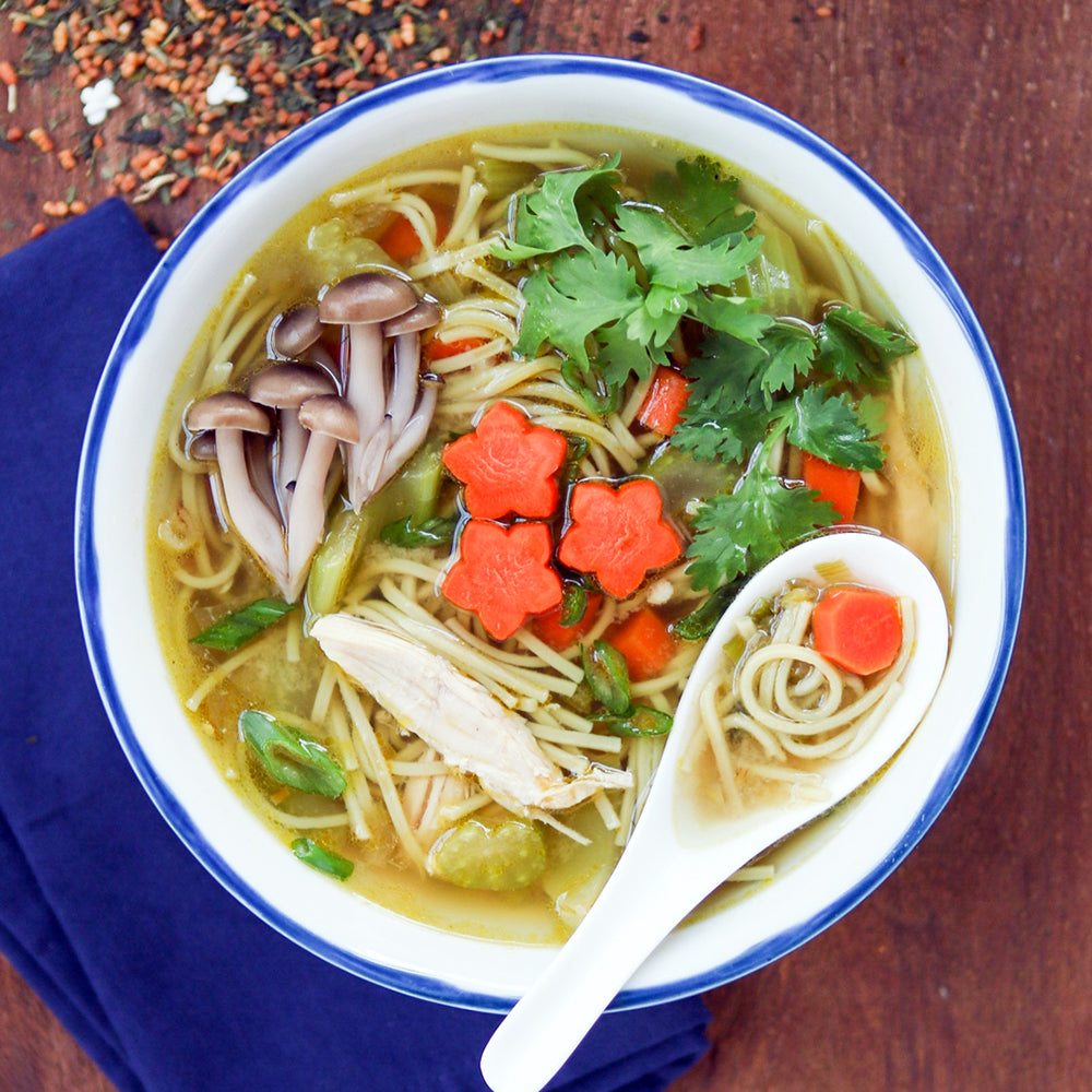 Serve Up a Health Promoting Green Tea and Chicken Soup