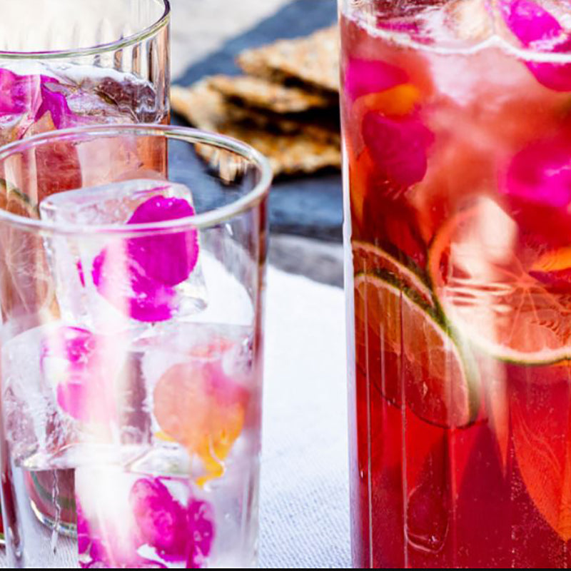 Hibiscus Iced Tea Spritzers
