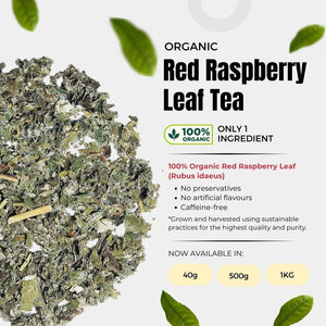 Organic Red Raspberry Leaf Tea Ingredients