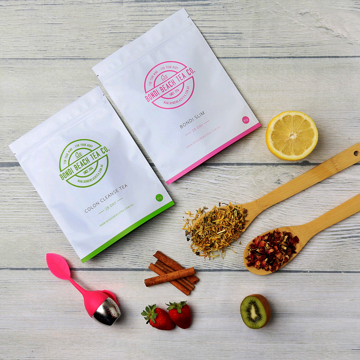 The Bondi B-Slim Detox 28-Day Program-Bondi Beach Tea Co has natural ingredients