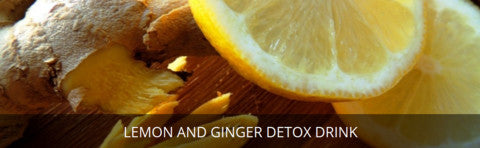 Lemon and Ginger Detox Drink