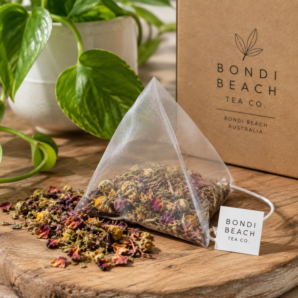 all natural tea bag