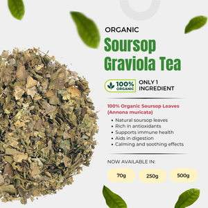 Soursop Organic - Graviola Tea Ingredients