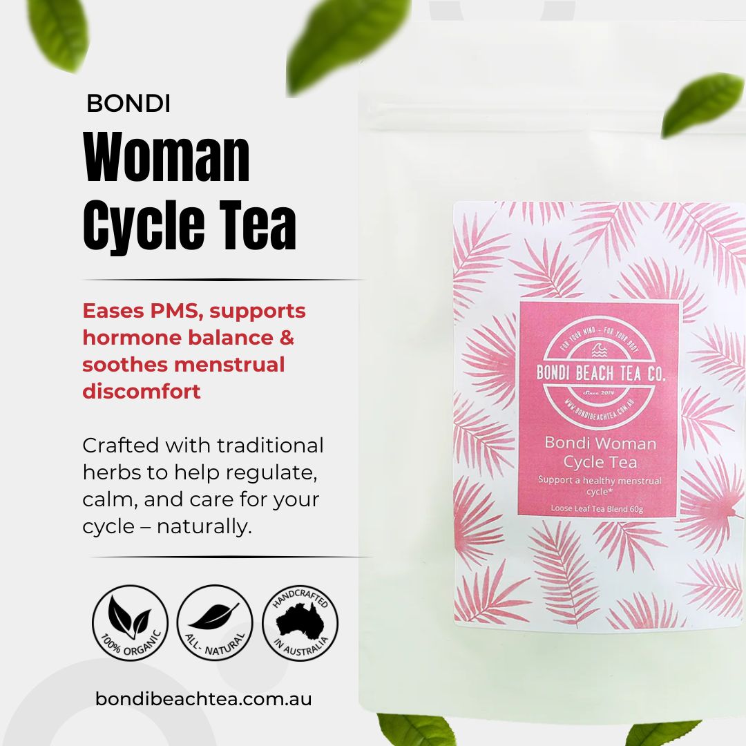 Bondi Woman Cycle Tea Benefits