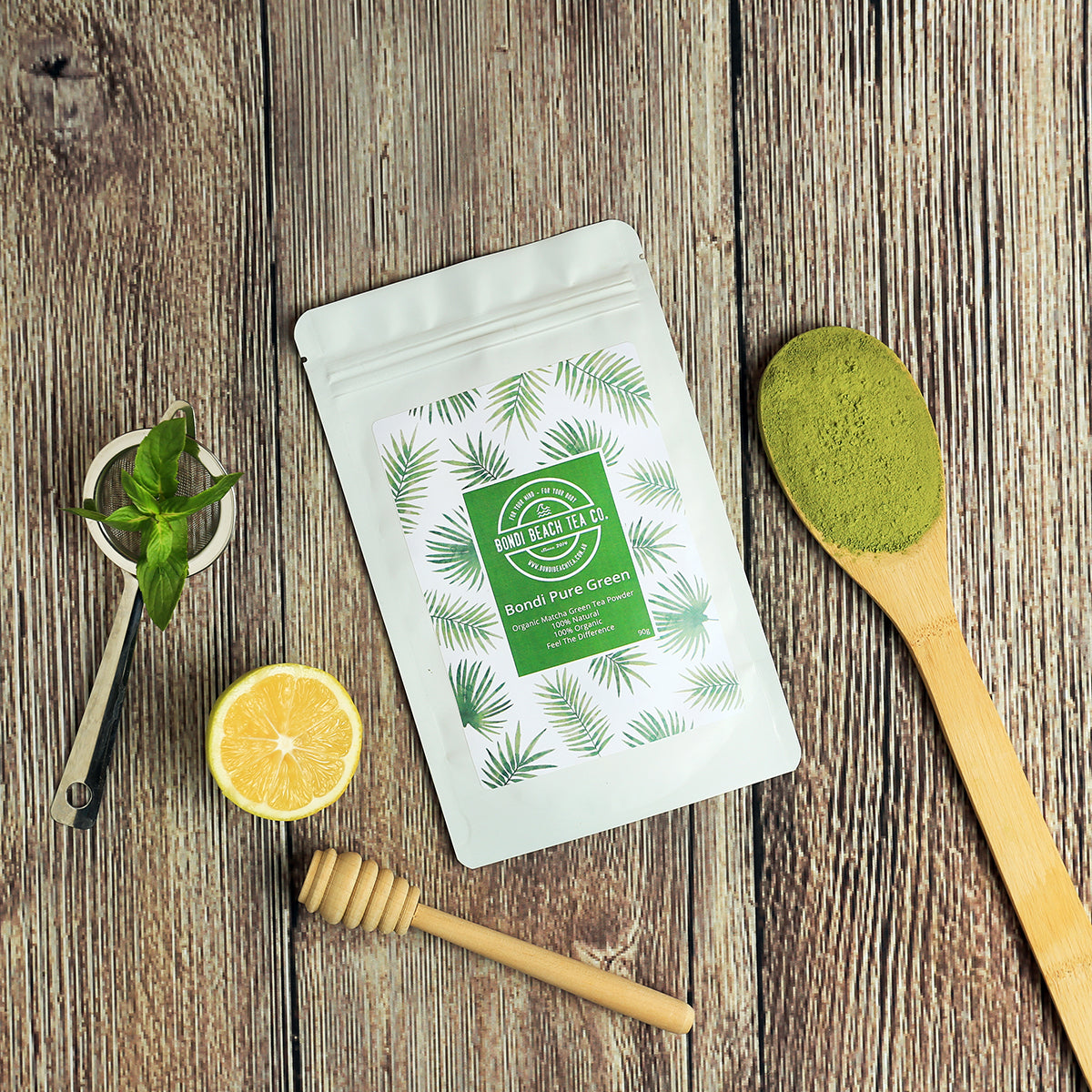 Bondi Pure Green - Organic Matcha Green Tea-Bondi Beach Tea Co