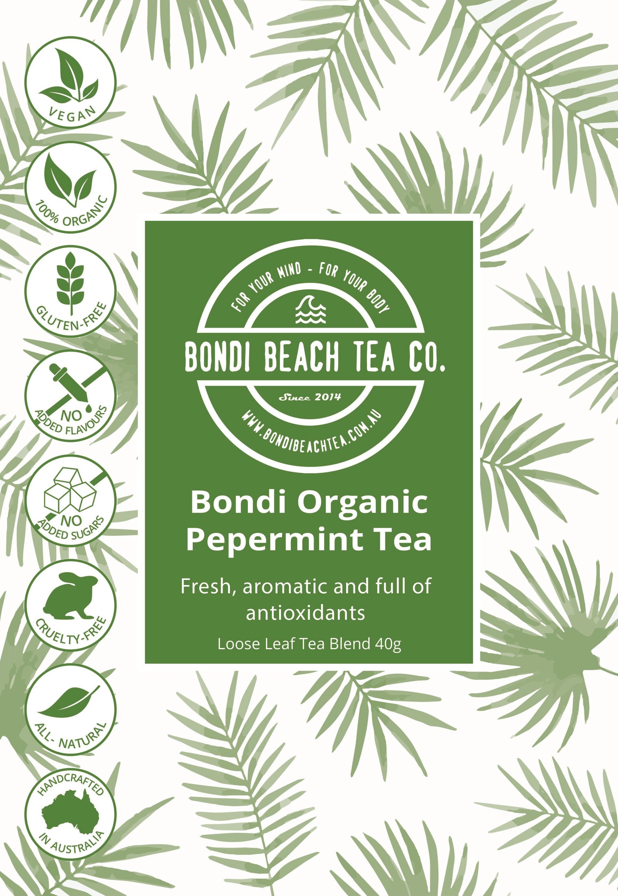 Peppermint Leaf Tea - Organic